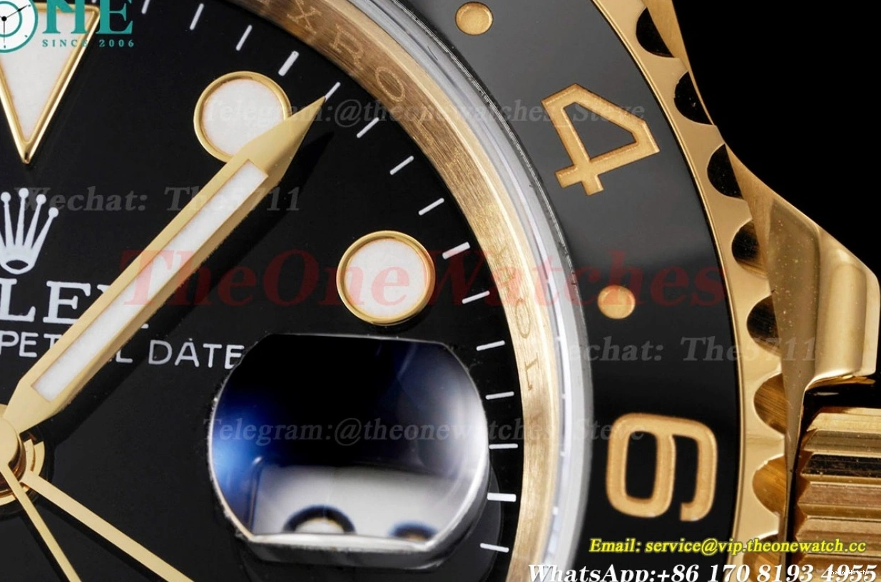 VR3285 126718 Master Jub GRNR APF Black YG YG Dial GMT II 0220